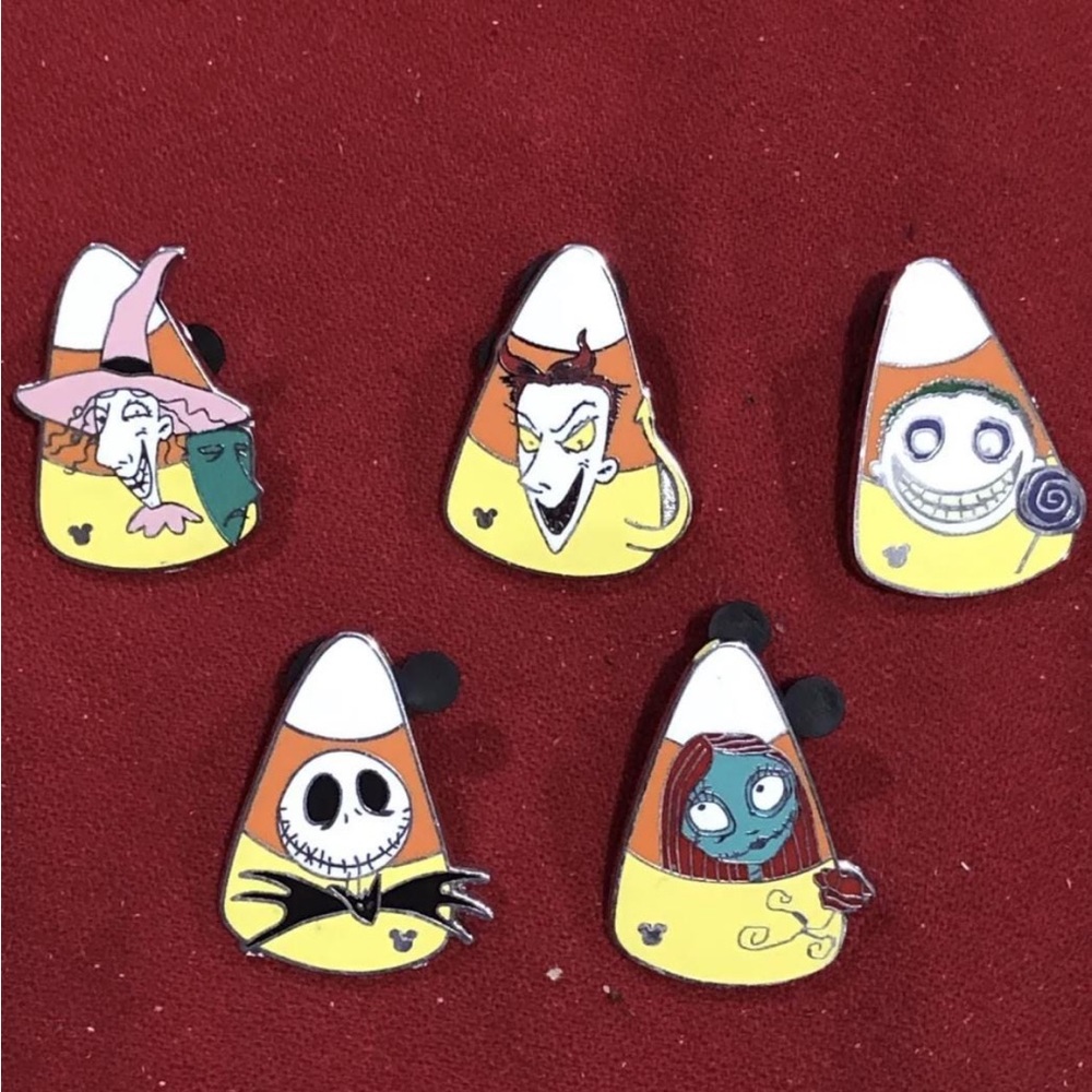 Disney Nightmare Before Christmas Candy Corn Pins